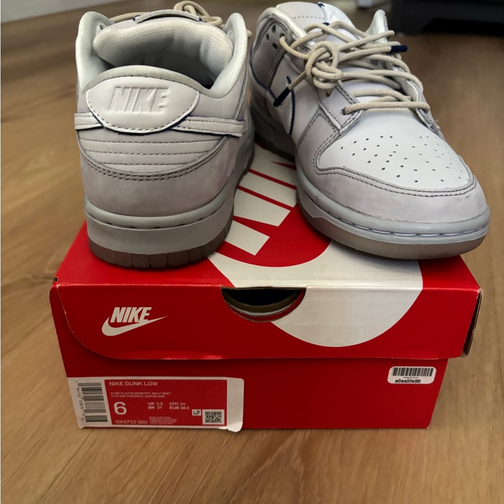 Nike Dunk Low Pure Platinum/White-Wolf Grey